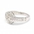 Anillo BVLGARI en Oro Blanco con Diamantes. Nuevo a estrenar