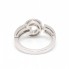 Anillo BVLGARI en Oro Blanco con Diamantes. Nuevo a estrenar