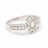 Anillo BVLGARI en Oro Blanco con Diamantes. Nuevo a estrenar