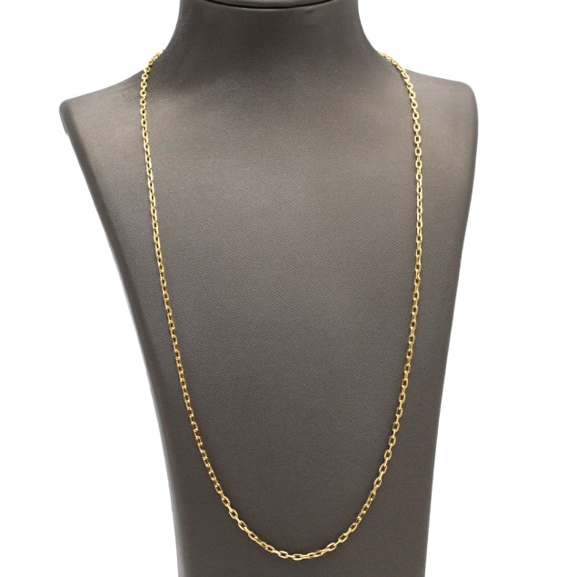 Chaîne d'occasion en or massif 18 carats