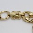 Bracelet grain de café semi creux en or 18k d'occasion
