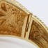 Brazalete egipcio de oro 18k con diamantes y rubíes 2ª mano