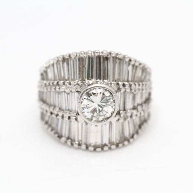 Bague d'occasion en or 18 carats avec...