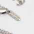 Collier KATE MOSS en or blanc et diamants. Non porté.