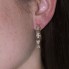 TOUS Boucles d'oreilles Puppies en or avec diamants.neuf