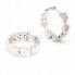 Boucles d'oreilles TOUS PUPPIES en or blanc. Neufs