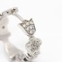 Boucles d'oreilles TOUS PUPPIES en or blanc. Neufs