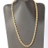 Cordon semi creux en or 18k d'occasion
