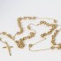 Chapelet de perles ajourées en or 18k d'occasion