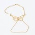 Aiguille papillon d'occasion en or 18 carats avec zirconias