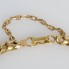 Bracelet gourmette en or 18 carats seconde main