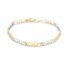 Bracelet ajouré en or 18k bicolore d'occasion