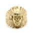 Chevalière indien d'occasion en or 18k