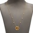 Collar moneda 10 francos de oro 18k de segunda mano