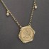Collar moneda 10 francos de oro 18k de segunda mano