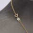 Collar moneda 10 francos de oro 18k de segunda mano