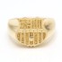 Sello F.C. BARCELONA de oro 18k de segunda mano