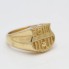 Sello F.C. BARCELONA de oro 18k de segunda mano