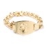 Bracelet en or 18k à motif de cheval d'occasion