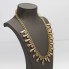 Collar cors d'or 18k amb circonites de segona mà