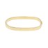 Bracelet carré en or 18 carats trotteuse