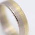 Anneau de mariage d'occasion en or bicolore 18k