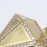 Pendentif en or 18 carats avec diamant et zircone seconde main