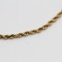 Bracelet cordon or 18k d'occasion