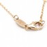 Collier SWEET NOCO en or rose, diamants et émail rose