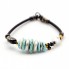 Pulsera MISANI de Oro Amarillo, Turquesa y Perla