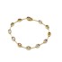 Bracelet d'occasion en or 18k avec pierres précieuses