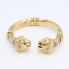 GRAZIELLA bracelet lions en or 18k avec zircon cubique 2ème main