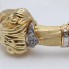 GRAZIELLA bracelet lions en or 18k avec zircon cubique 2ème main