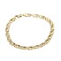 Bracelet semi creux en or 18k birdseye seconde main