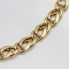 Bracelet semi creux en or 18k birdseye seconde main