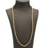 Cordon semi creux en or 18 carats d'occasion