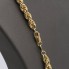 Cordon semi creux en or 18 carats d'occasion