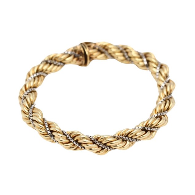 Bracelet cordon valentino en or...