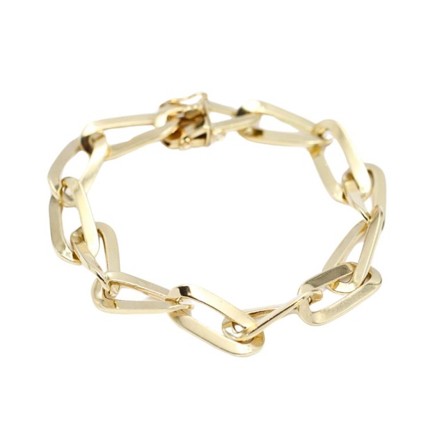 Bracelet forçat en or massif 18...