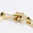 Bracelet forçat en or massif 18 carats seconde main