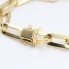 Bracelet forçat en or massif 18 carats seconde main