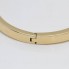Bracelet ovale en or 18k d'occasion