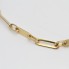 Bracelet alterné en or 18 carats seconde main