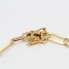 Bracelet alterné en or massif 18 carats d'occasion