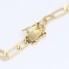 Bracelet alterné en or massif 18 carats d'occasion