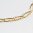 Bracelet forçat en or massif 18 carats seconde main