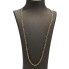 Chaîne semi creuse en or 18k style cartier seconde main