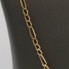 Chaîne semi creuse en or 18k style cartier seconde main