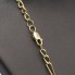 Chaîne semi creuse en or 18k style cartier seconde main
