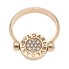 Anillo BVLGARI BVLGARI reversible de oro 18k de segunda mano